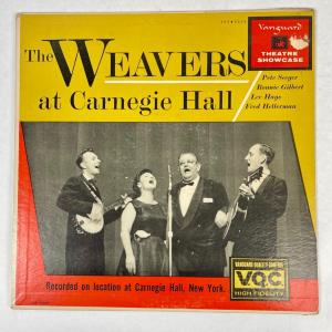 Photo of The Weavers at Carnegie Hall vintage vinyl record album