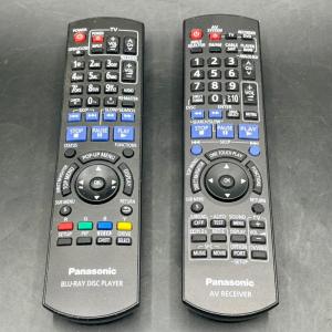 Photo of Matched Pair of Panasonic Remote Controls