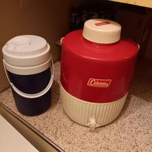 Photo of 2 BEVERAGE COOLERS