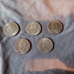 Photo of 5 EISENHOWER DOLLARS