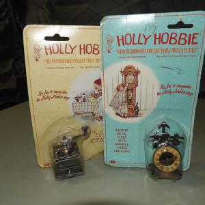 Photo of Holly Hobbie #6 and #7 Clock and Coffee Grinder