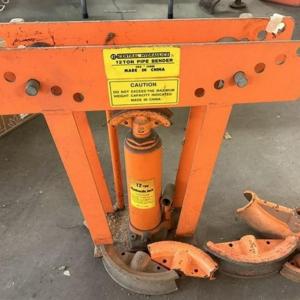 Photo of 262 ~ 12 Ton Central Hydraulics Pipe Bender