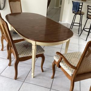Photo of Dining table & chairs