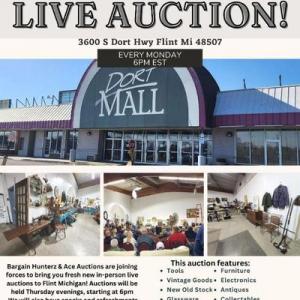 Photo of Live Auctions Every Monday at the Dort Mall