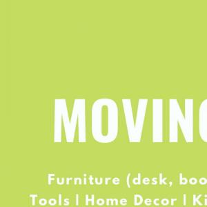 Photo of Moving Sale! Furniture tools home decor clothing kitchen