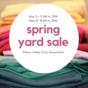Photo of Spring Yard Sale Cherry Valley