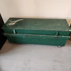 Photo of Storage Chest on Casters idea for garage or shed 57x18x23