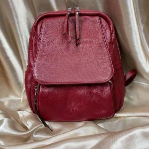 Photo of Red Leather Back Pack