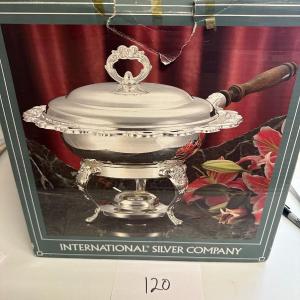 Photo of International Silver Chaffing Dish New in Box