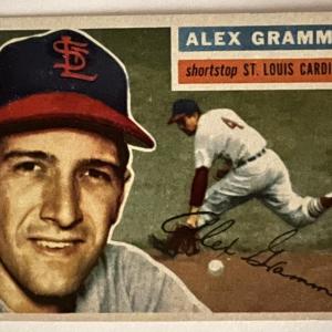 Photo of St. Louis Cardinals Alex Grammas baseball trading card