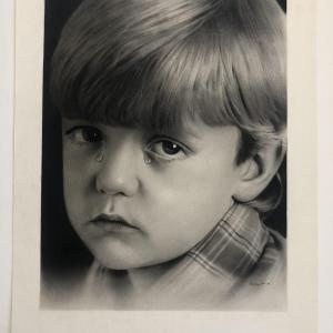 Photo of  Crying Boy Original Art - Castillo '91