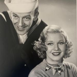 Photo of Fred Astaire/ Ginger Rogers 11x14 photo unsigned
