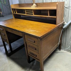 Photo of Wonderful Solid Oak Desk