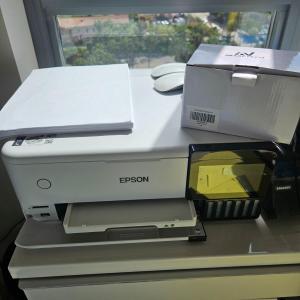 Photo of White Epson Printer