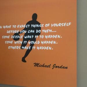Photo of Wall picture M Jordan 