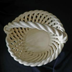 Photo of Off White Ceramic Basket