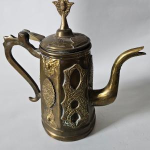 Photo of Brass Antique Ewer - Dallah Lbrik Ewer Coffee Tea Pot