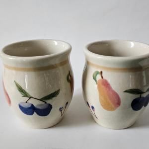 Photo of Set of Two Longberger Fruit Medly mugs