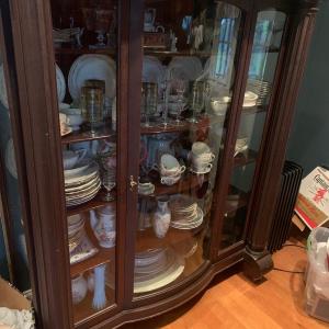 Photo of Antique China Curio Display Cabinet