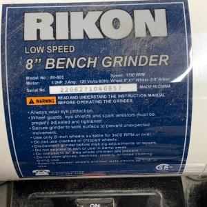 Photo of Like New Rikon Bench Grinder