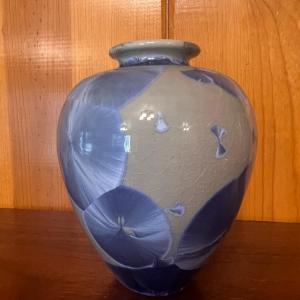 Photo of Vintage Louise Reding Crystalline Porcelain Vase