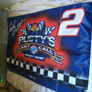 Photo of #2 RUSTY WALLACE LAST CALL FAREWELL TOUR FLAG