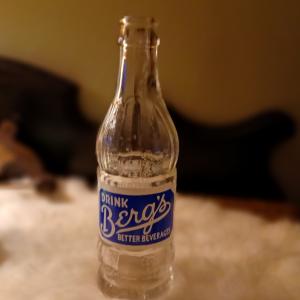 Photo of Old BERG Pop Bottle Auburn - Ft Wayne 