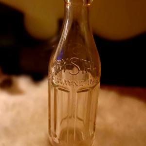 Photo of Old Fort Wayne CRYSTAL Pop Bottle