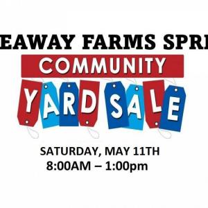 Photo of RESCHEDULED: Hideaway Farms Community Yard Sale - Saturday, May 11th