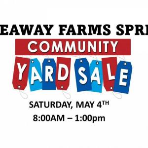 Photo of Hideaway Farms Spring Community Yard Sale - Saturday, May 4th 8:00am-1:00pm