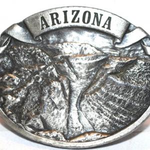 Photo of "Arizona - Scenic View of the Grand Canyon" Belt Buckle Oval 3" x 2½"