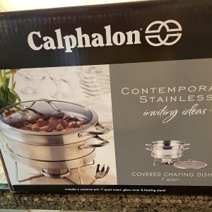 Photo of Brand New Calphalon Covered Chafing Dish
