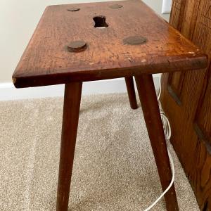 Photo of Small Vintage Table / Foot Stool