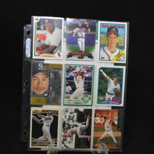 Photo of MLB Cards 8 Hall of Famers & 1 Autographed Card