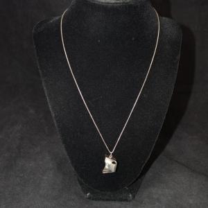 Photo of 925 Sterling Nurse Pendant with 925 Sterling 18" Box Chain 5.1g