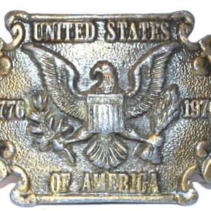 Photo of "United States of America 1776-1976" Belt Buckle 3 ¼" x 2 ½"