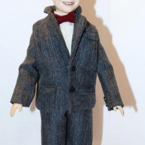 Photo of "Alfalfa The Little Rascals" Collectible Doll - With Metal Stand 12 ½" Tall