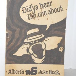 Photo of Vintage "Albert's TV6 Joke Book Milwaukee's Channel 6 Weather Man