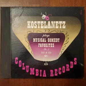 Photo of Vintage "Andre Kostelanetz" Record Album - 4 Records 78 RPM 10"