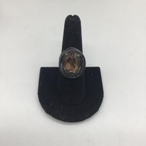 Photo of Adjustable bronze gem ring