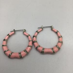 Photo of Light pink small hoop Earrings