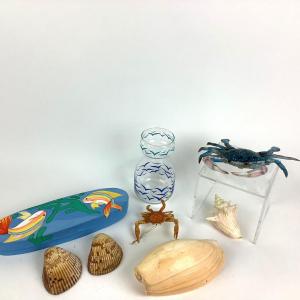 Photo of 1115 Nautical Lot with Crabs and Shells