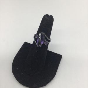 Photo of Black and purple ring