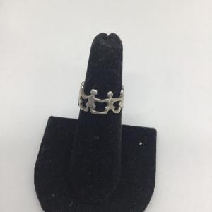 Photo of Stick figures holding hands ring