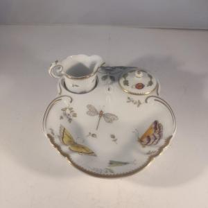 Photo of Anna Weatherly Spring in Budapest Hand-Painted Hungarian Berry Dish
