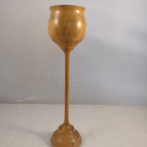 Photo of Hand Crafted Turned Wood English Boxwood Goblet