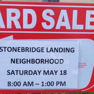 Photo of Stonebridge Landing Neighborhood Yard Sale