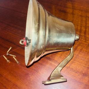 Photo of Solid Brass Ship's Bell
