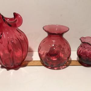 Photo of Pilgrim Cranberry Glass