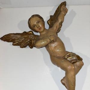 Photo of Antique Polychromatic Angel